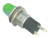 Zelena lampica 12V u kučištu