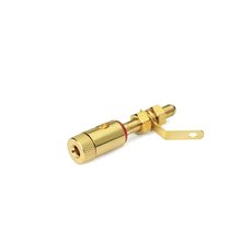 Banana panel utičnica pozlaćena