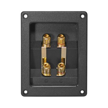 Izlazni terminal SPT 10 BG/17, biwiring, pozlaćeni