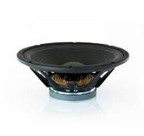 388 mm (15") woofer  RMS power output 280 watt, Iimpedance 8 Ohm, Sensitivity 97 dB, Frequency response 40-4000 Hz